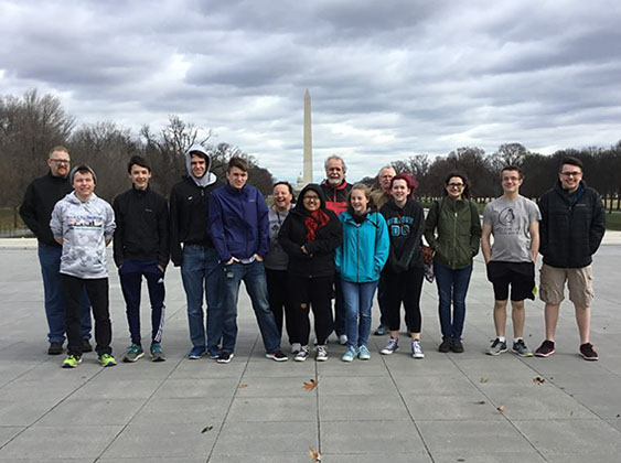 the Washington Monument